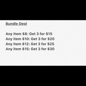 Bundle Deal Offers